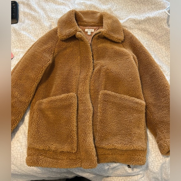 Topshop Teddy Jacket - Picture 3 of 5